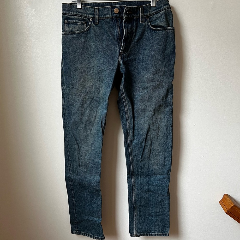 Burberry Dark Blue Straight Jeans